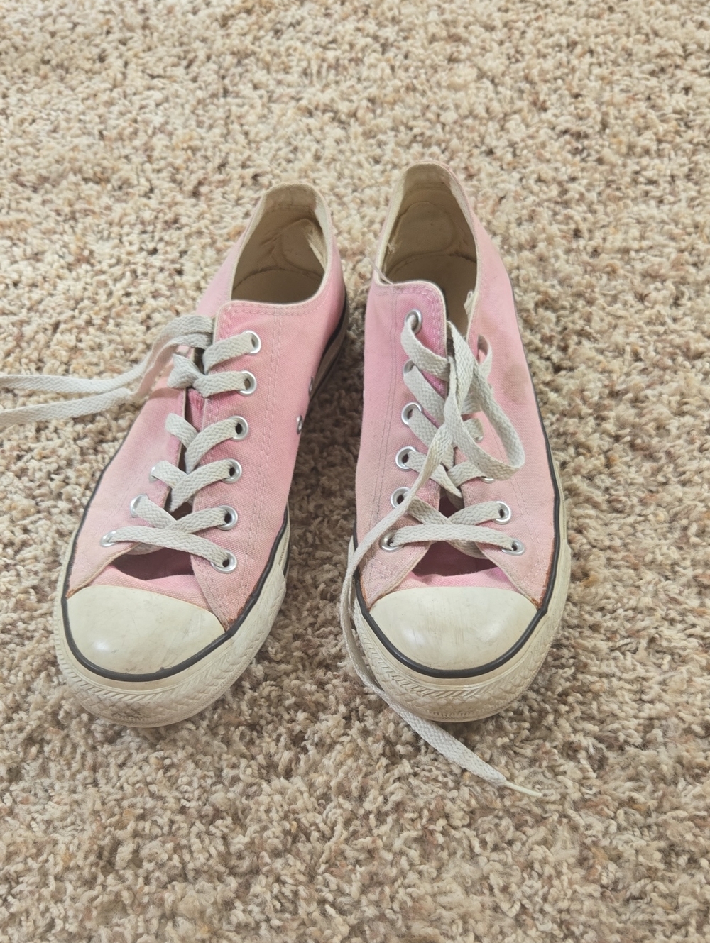 Converse All-Star Low-Top Canvas Sneakers - Light Pink